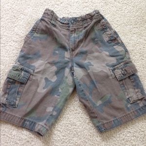 Dark Arizona Jean Camouflage Shorts for Boys
